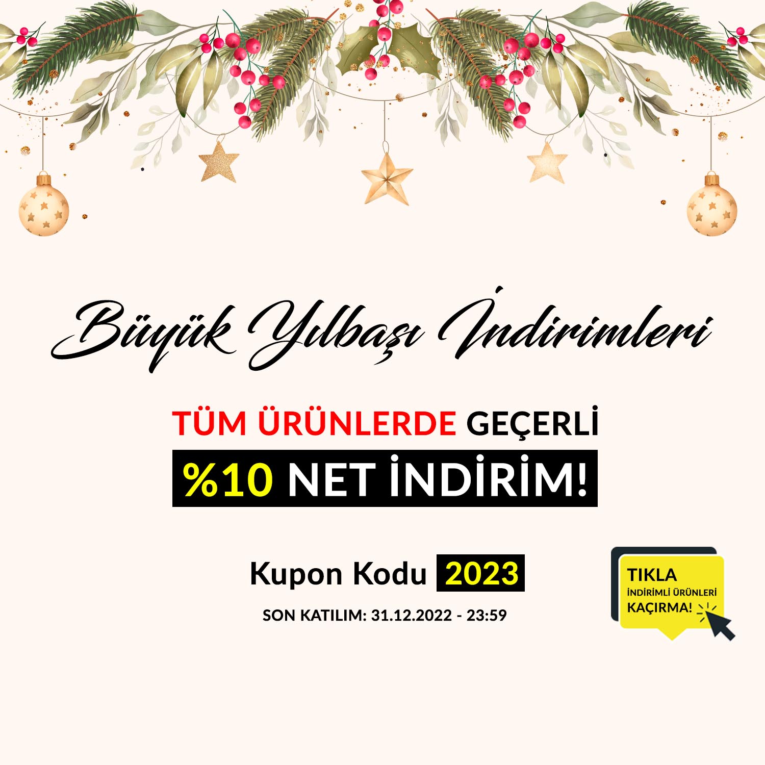 Yılbaşı İndirimleri